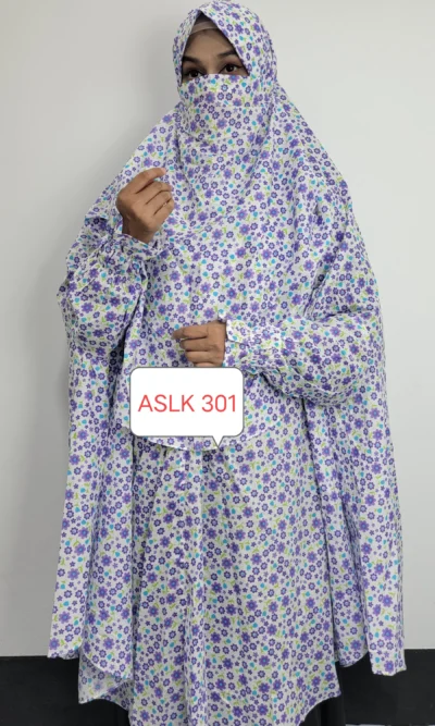 Aaira semi long cotton khimaar 301