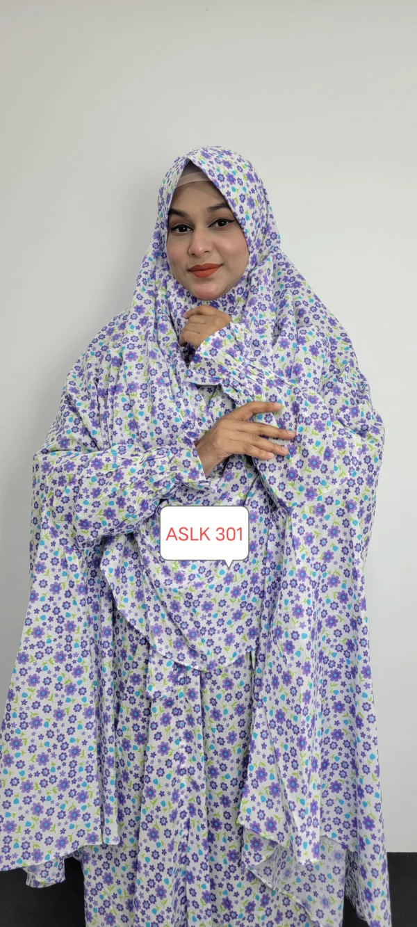 Aaira semi long cotton khimaar 301 - Image 2