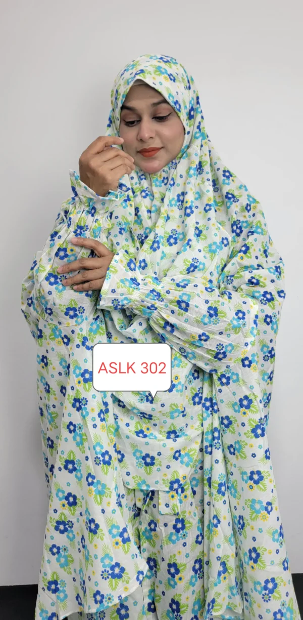 Aaira semi long cotton khimaar 302