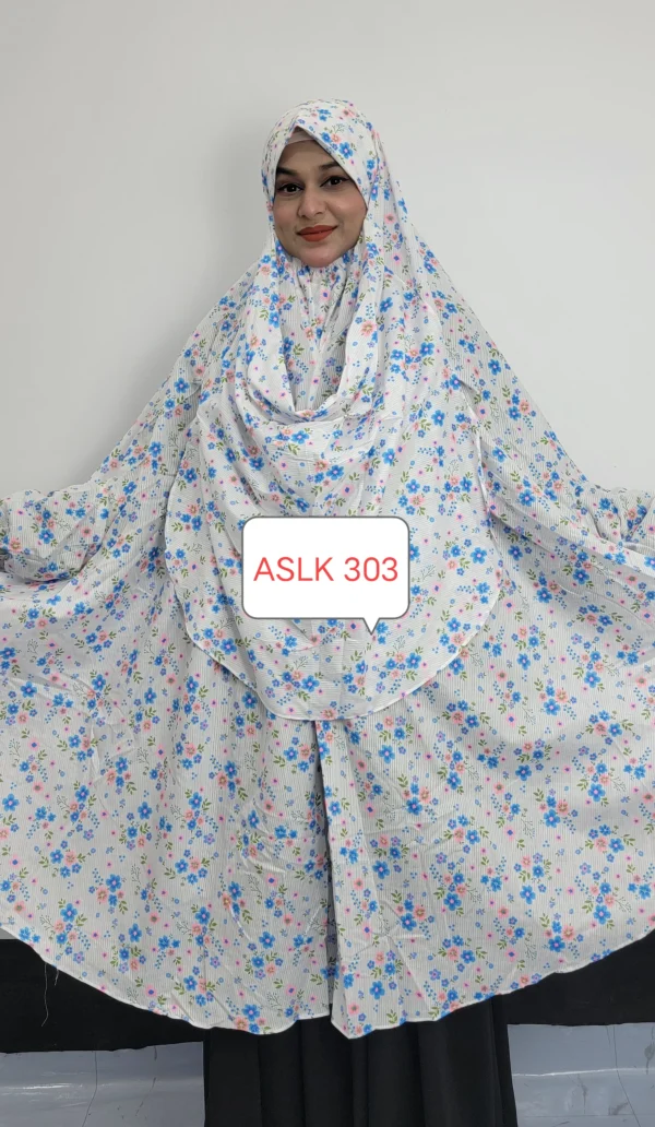 Aaira semi long cotton khimaar 303