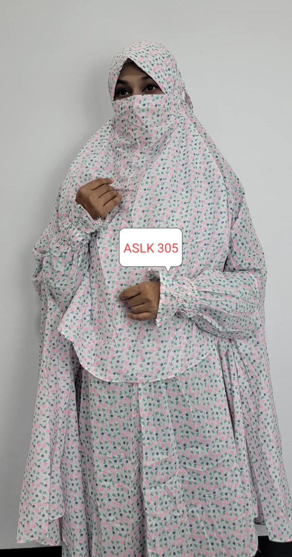 Aaira semi long cotton khimaar 305 - Image 2