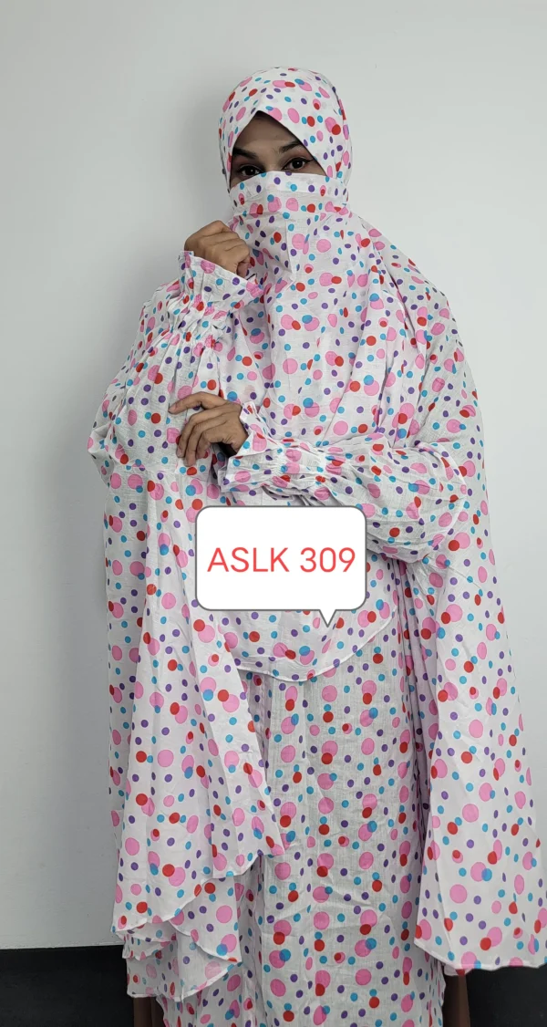 Aaira semi long cotton khimar 309 - Image 2