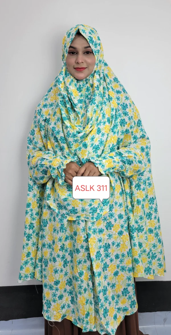 Aaira semi long cotton khimar 311 - Image 2