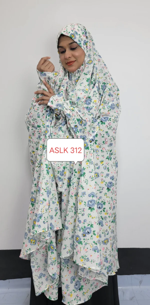 Aaira semi long cotton khimar 313 - Image 2