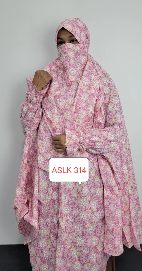 Aaira semi long cotton khimar 314 - Image 2