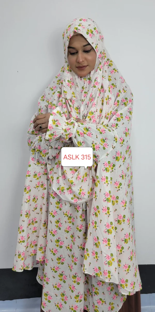 Aaira semi long cotton khimar 315 - Image 2
