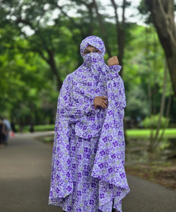 Aaira semi long cotton khimar 317 - Image 2