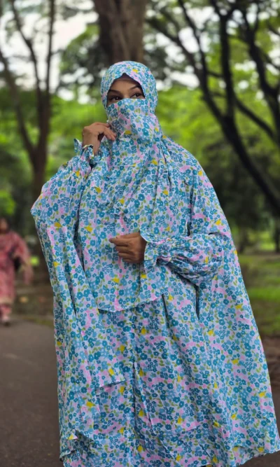 Aaira semi long cotton khimar 316