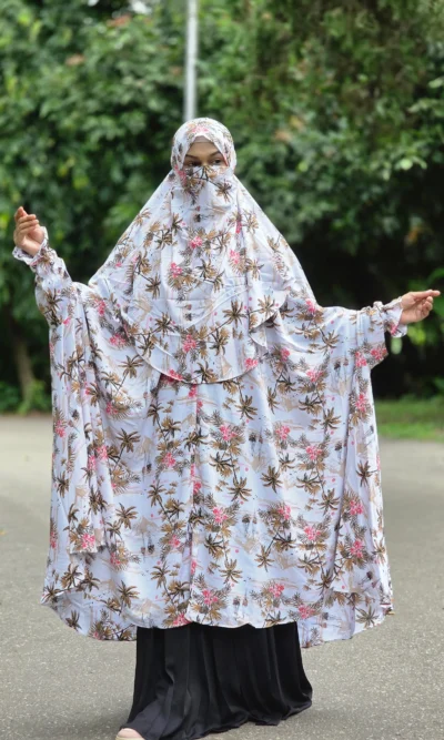 Aaira semi long lelin khimar 319