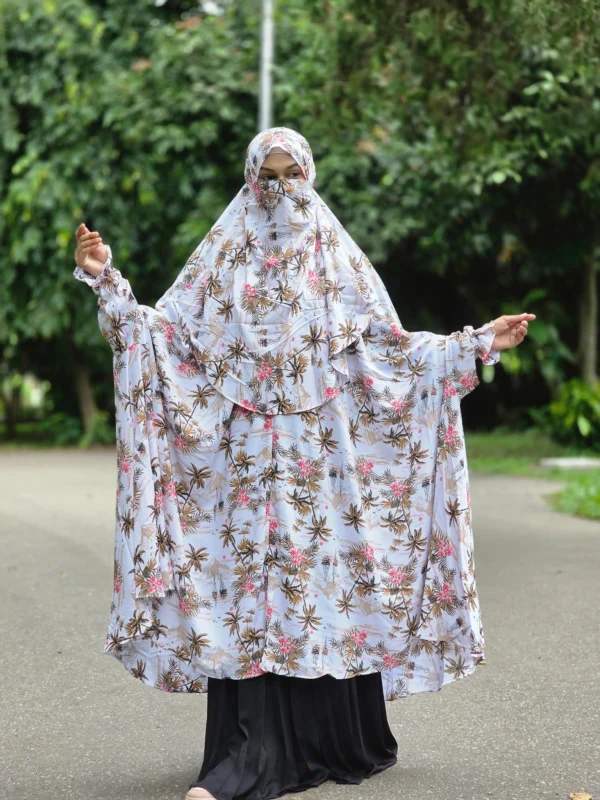 Aaira semi long lelin khimar 319