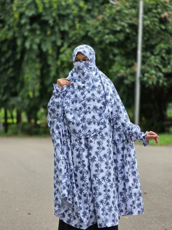 Aaira semi long cotton khimar 318 - Image 2