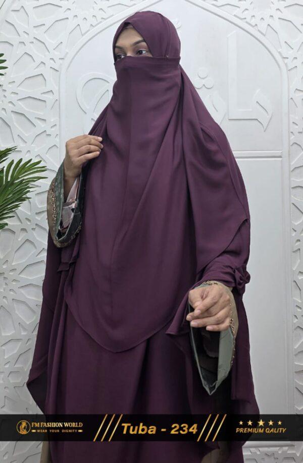 তুবা ইনস্ট্যান্ট রেডি হিজাব TBH234