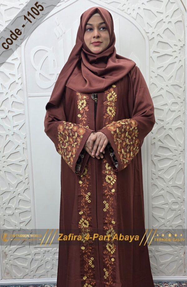 Zafira Imperial 4-Part Abaya - 1105