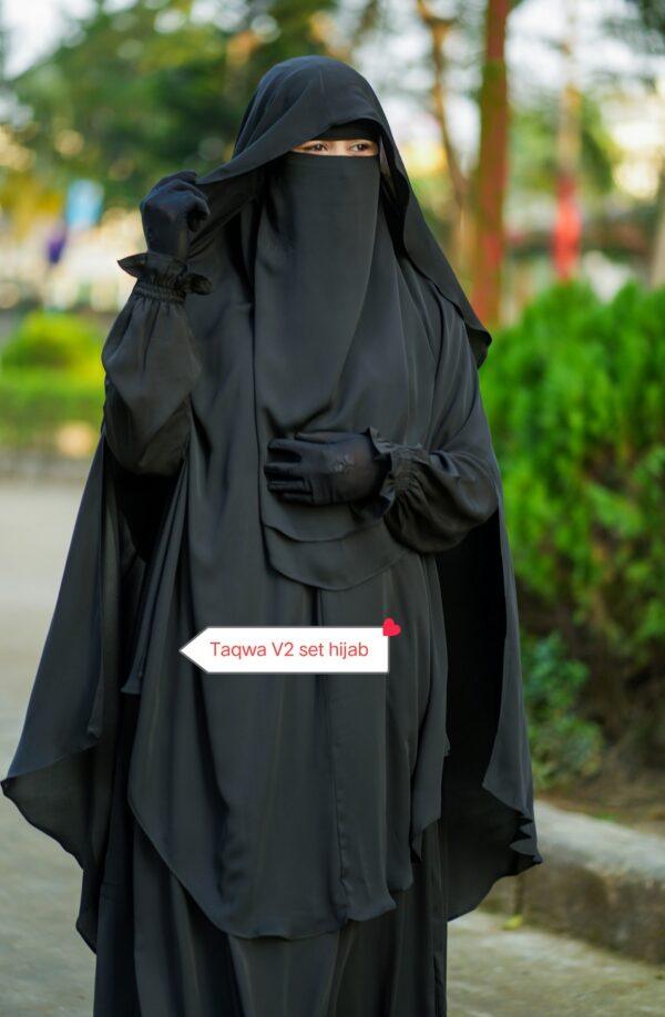 Taqwa Hijab+Nikab set v2